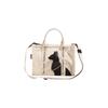 British Museum Egyptian Anderson Cat Embroidered Canvas Crossbody Bag
