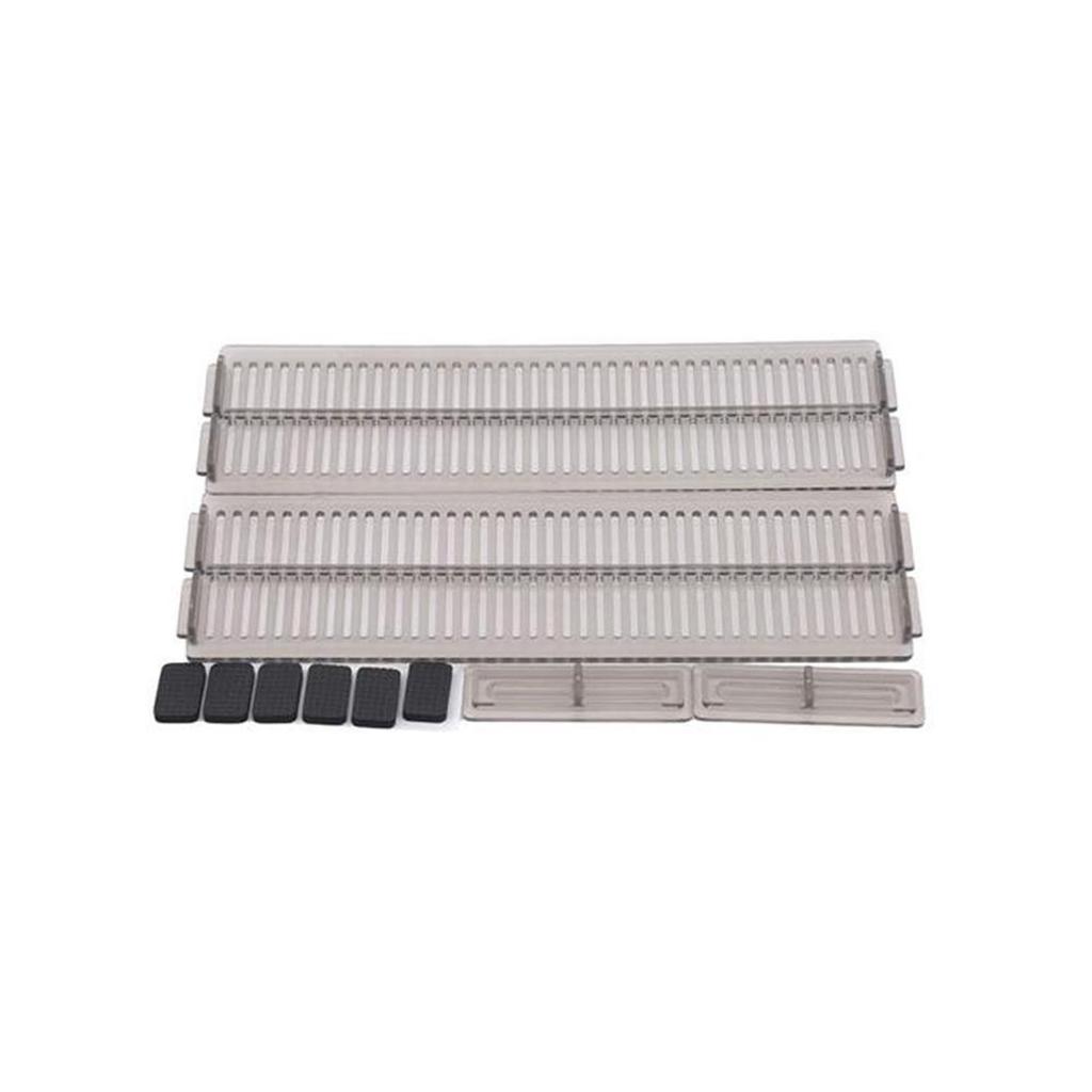 2PCS Adjustable Drawer Dividers Plastic Expandable Storage Separation Panel for Clothes Socks Organization