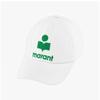 Isabelle Marant Cq001xhb A3c01j Whed Tyron Tyron Logo Embroidery Ball Cap