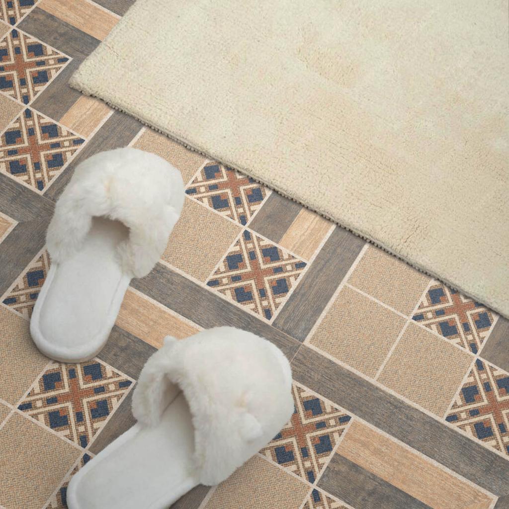 Adhesive Tiles With Graphics For The Hallway Vinyl Geometric Patterns On Tiles 20X20X20 Cm