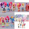 Adorable 12cm My Little Pony Friendship Is Magic Pvc Figure Set In Colorful Designs