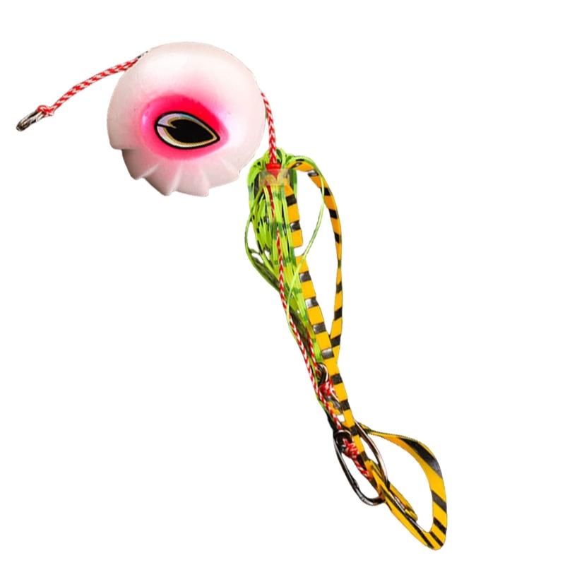 Sliding Kabura Jig for Snapper Fishing Accessories Kabura Jig Head with Hook Artificial Jigging Fishing Lure Baits