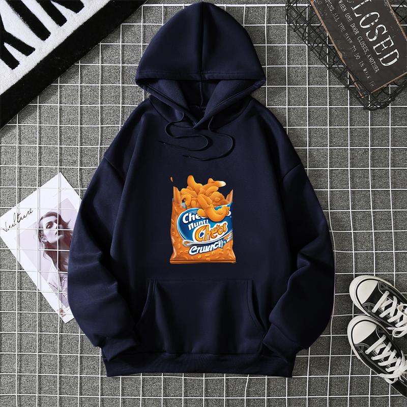 Spring Summer Women's Hoodie 3D Kawaii Printed Fashion Casual Long Sleeve Round Neck Top Loose Large Size Clothing