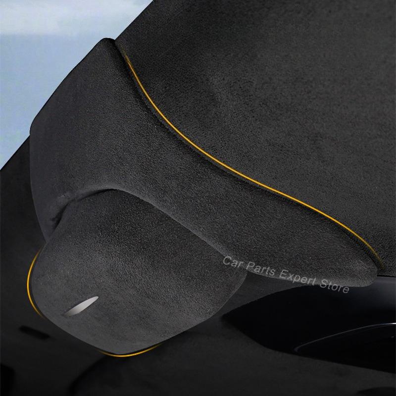 Car Glasses Case for Geely Zeekr 7X Sunglasses Storage Box Suede Front Roof Glasses Holder Organizer Auto Interior Accessories