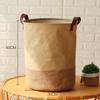 Foldable Fabric Laundry Basket Home Use Dirty Clothes Hamper Toy Storage Basket Wash Tub Bedroom Utility Storage Basket