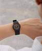Citizen Falcon Analog 10 ATM Water Black Q&Q VP46-854 Men's Watch, Resistant,