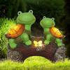 Creative Turtle Resin Ornament for Outdoor Garden Décor