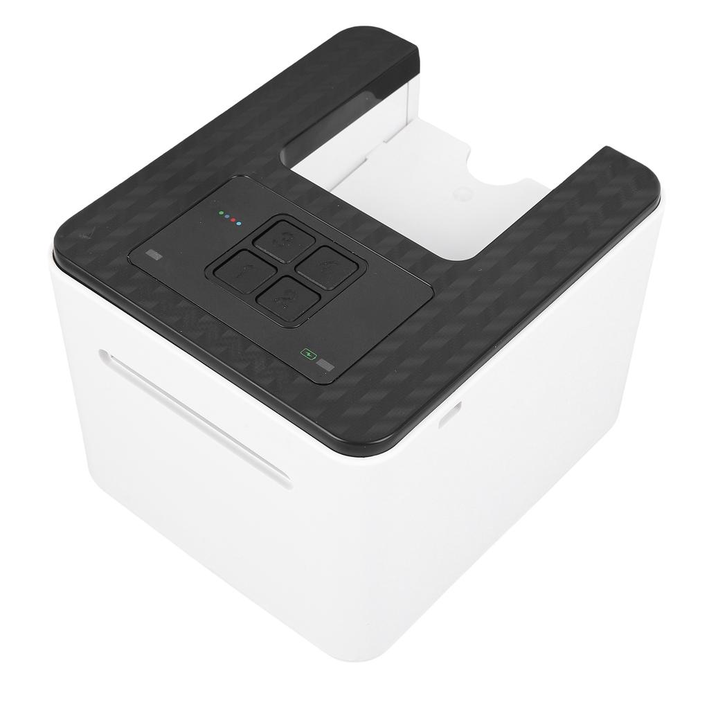 Automatic Poker Card Shuffler and Dealer Machine, 360 Degree Electric Card Dealer for 2-4 Players, with 4000mAh Battery, Programmable Settings,