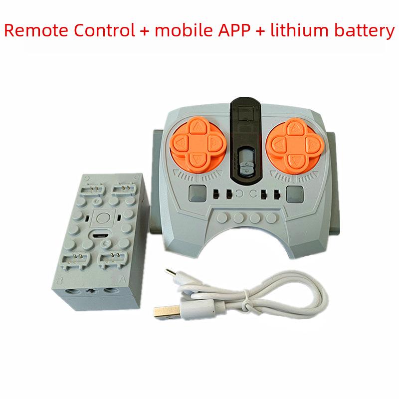 8-Channel Remote Control for Lego-Compatible MOC with Lithium Battery and PF Technology
