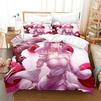Comfortable Anime Print Duvet Cover Set With Duvet Cover And Pillowcases King Queen Twin Sizes For Boys Girls And Kids