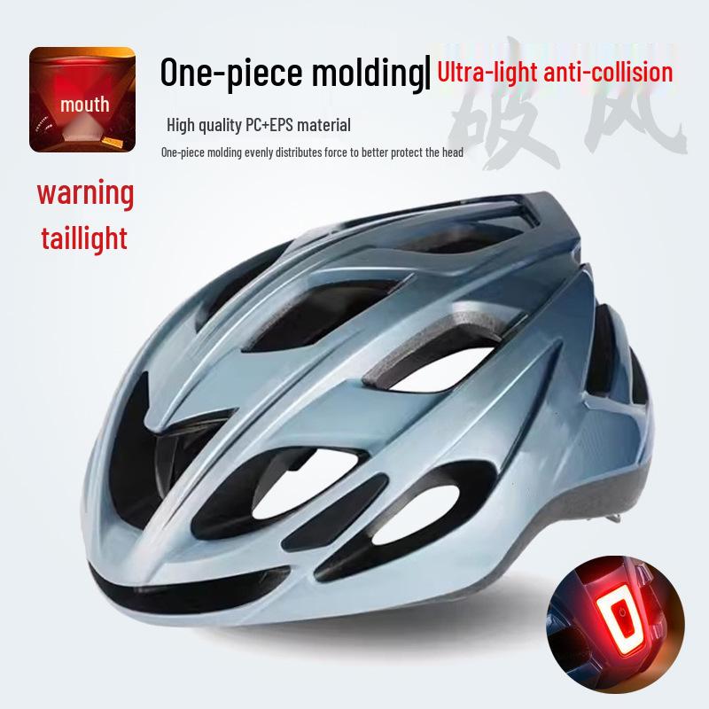 

Взрослый велосипедный шлем с задним фонарем – Регулируемый шлем для шоссейного велосипеда для мужчин и женщин One Size