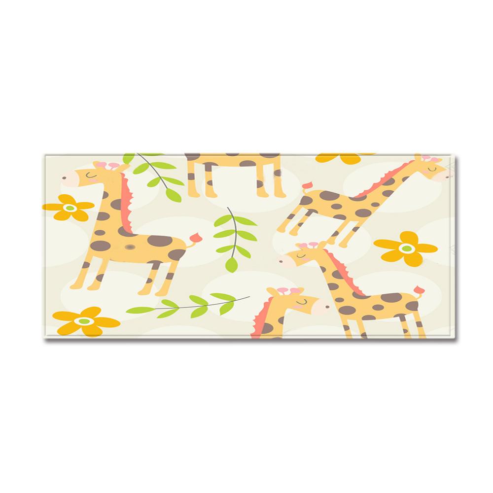 Textured Sand Wardrobe Shoe Cabinet Long Floor Mat