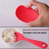 Silicone Non-Stick Rice Paddle and Spatula Set: Duckbill Scraper, Stir-Frying Spoon, Serving Spoon.