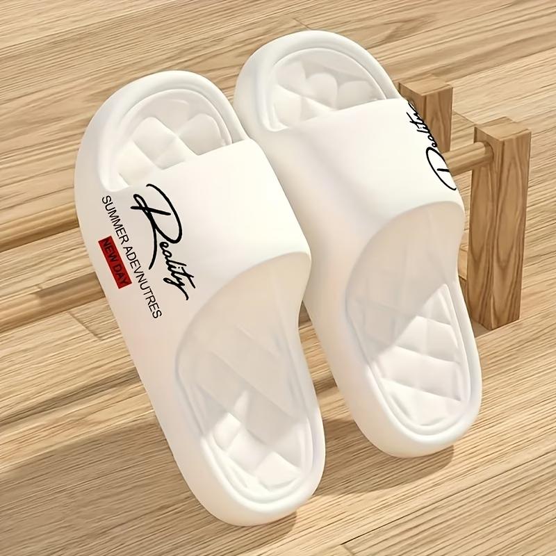 Spring and Summer Outdoor Home Women's EVA Slippers, Lightweight Non-Slip Printed Men's Cool Slippers, Women's House Shoes, Indoor Slippers