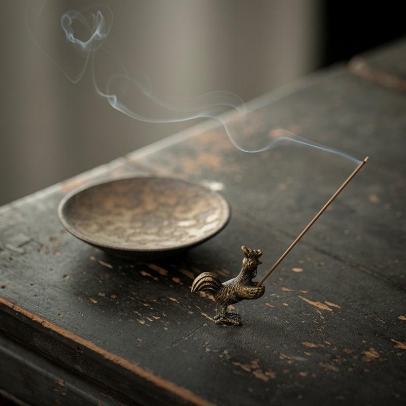 Chinese Zodiac Incense Holder, Vintage Alloy Incense Burner for Ox, Horse, Pig, Chicken, Rat, Dog, Snake, Dragon, Monkey, Sheep, Tiger, Rabbit, Turtle