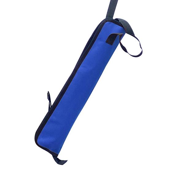 Drumstick Bag Thickened Oxford Cloth Drum Stick Holder Storage Case with Hooks Inside for Percussion Sticks Drum Mallet