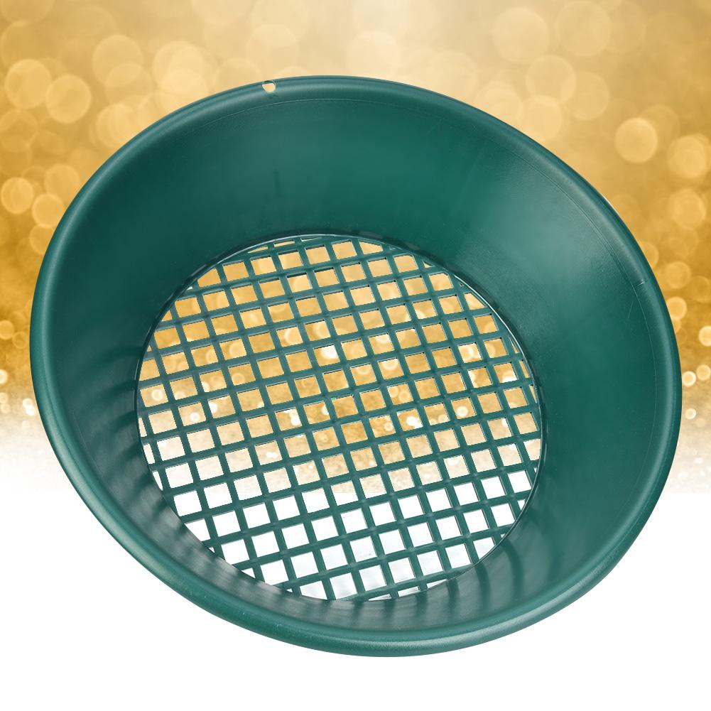 Gold Pan Panning Classifier Mesh Screen Mining Sifter Metal Detecting Tool