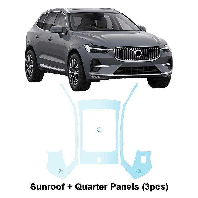Volvo XC60 R 22-24 TPU Invisible Scratch-Proof Brightening Film