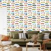 Colorful cars wallpaper for living room and bedroom 50x1000