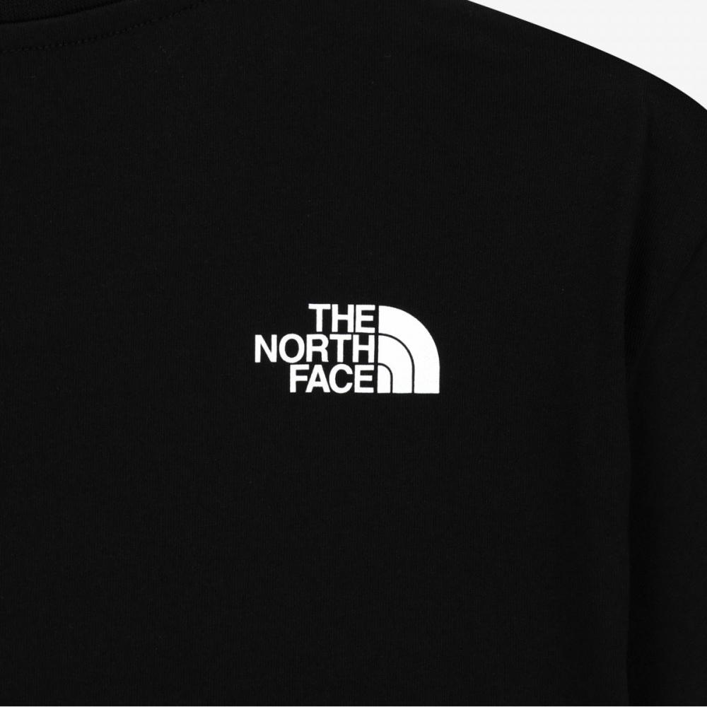 The North Face Cotton Short Sleeve Round Tee Black Nt7us00k