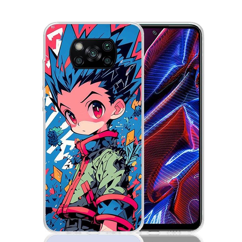 Huner X-Hunters Cute Phone Case For Xiaomi Poco X7 X6 X5 Pro F7 Ultra Redmi 15C 15 13 13C 12 12C 10 10A 10C 9 9A 9C 9T Cover Poc