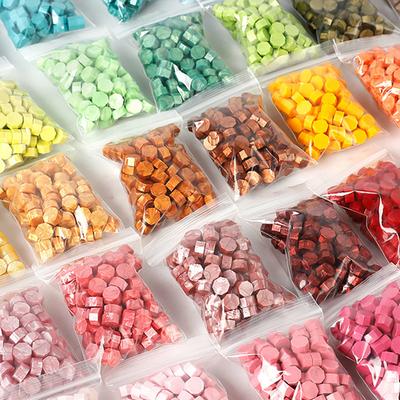100 pezzi colorati ceralacca ceralacca fango speciale per busta timbro lettera di invito ceralacca opzionale