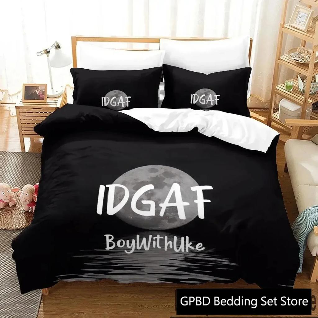 3D Print Boywithuke Bedding Set Single Twin Double Queen King Cal King Size Bed Linen Set