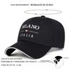 Baseball-Naht Genäht Bestickt Alphabet Italia Mailand Neutrales Geschlecht Damen Herren Für Kappen Frühling Herbst Outdoor Verstellbar Lässige Hüte