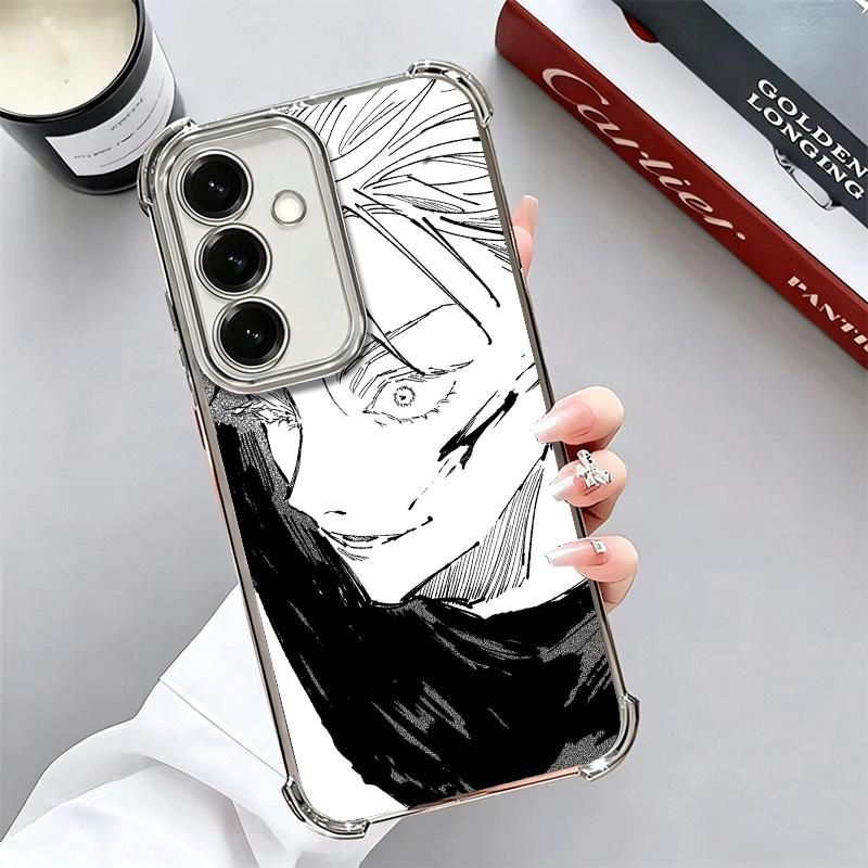 

Крутой Черный JUJUSU Аниме Мягкий Чехол Для Телефона Для Samsung A17 A27 A07 A37 A57 A16 A56 A15 A55 A14 A54 A13 A53 A26 A36 A25 A35 A24 A34 Samsung A37