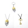 Collier avec pendentif empreinte digitale Nisekoi avec design de personnage de dessin animé pour les fans d'anime