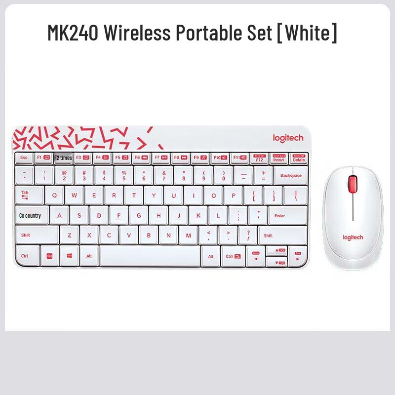 Combo Tastatură și Mouse Wireless Nano Logitech MK240