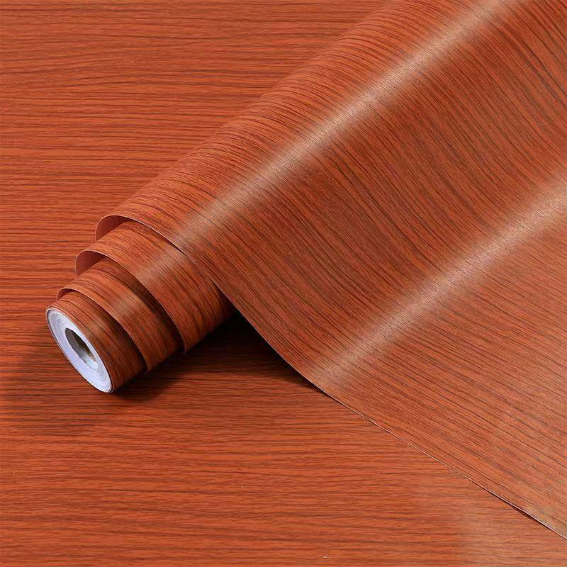 Thick Wood Grain Self-Adhesive Waterproof Wallpaper for Doors & Furniture Renovation