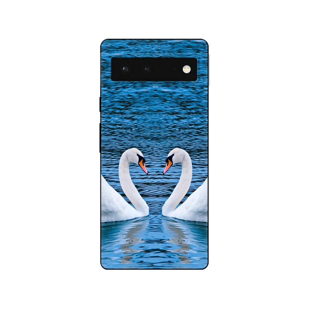 Für Google Pixel 6 Hülle Für Google Pixel 6 Pro Hülle Telefonrückseite Für Google Pixel6 Pixel 6Pro Soft Case Funda schwarzes TPU-Case