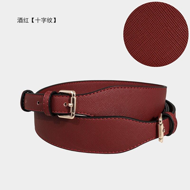 107-127cm Adjustable PU Leather Bag Strap Crossbody Replacement Straps for Handbag Purse Women Shoulder Bags Belt Accessories