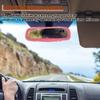 Elastic Plush Auto Rear View Mirror Protector - Stretchy Comfortable Car Rearview Mirror Cover - Automotive Interior Rearview Mirror Decorations -