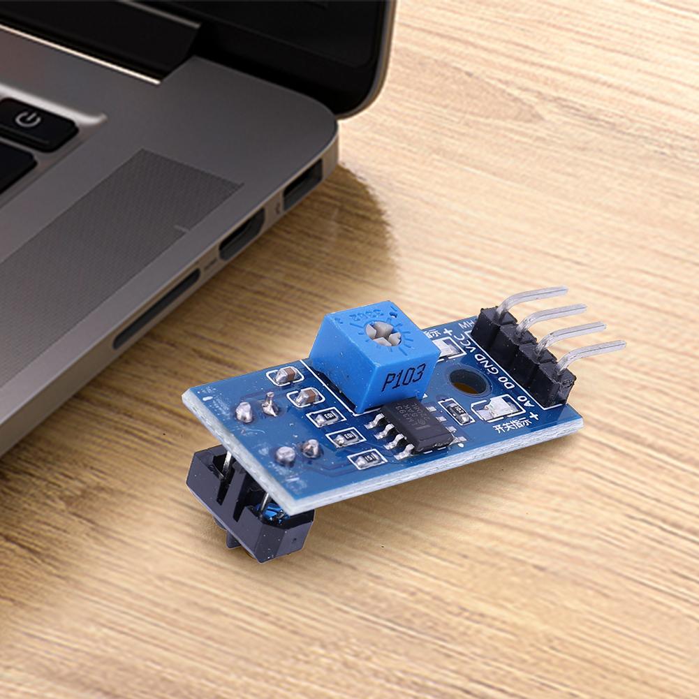 1-8PCS TCRT5000 Infrared Reflective IR Photoelectric Sensor Switch 3.3V-5V Barrier Line Track Sensor Module Diy Kit