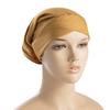 Cotton Jersey Inner Hijab Muslim Headscarf Under Scarf Hijab Cap Islamic Women Turban Underscarf Hat Ready To Wear Solid Color