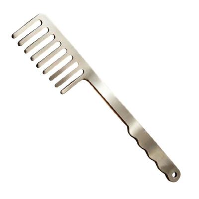 Pastas Measuring Instrument Food Safe Stainless Steel Materials Spaghetti Comb With Ergonomic Handle Kitchen Tool
