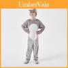 Bedårande Åsne-dräkt för barn för Halloween-cosplay Polyestermaterial