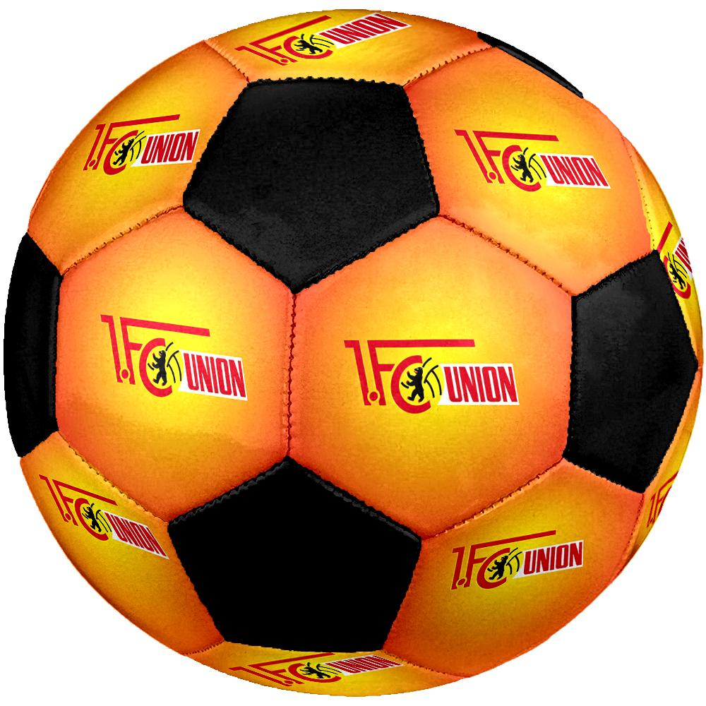 TAGLIA 5 1. Pallone da Calcio FC Union Berlin Colorato Per Tutte le Età Cucito a Macchina PVC Pronto per la Competizione Durevole Alta Rimbalzabilità