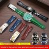 Curea de ceas Stil Original cu capăt curbat 20mm Pentru Rolex Water Ghost Brățară din piele naturală pentru bărbați GMT Submariner Daytona