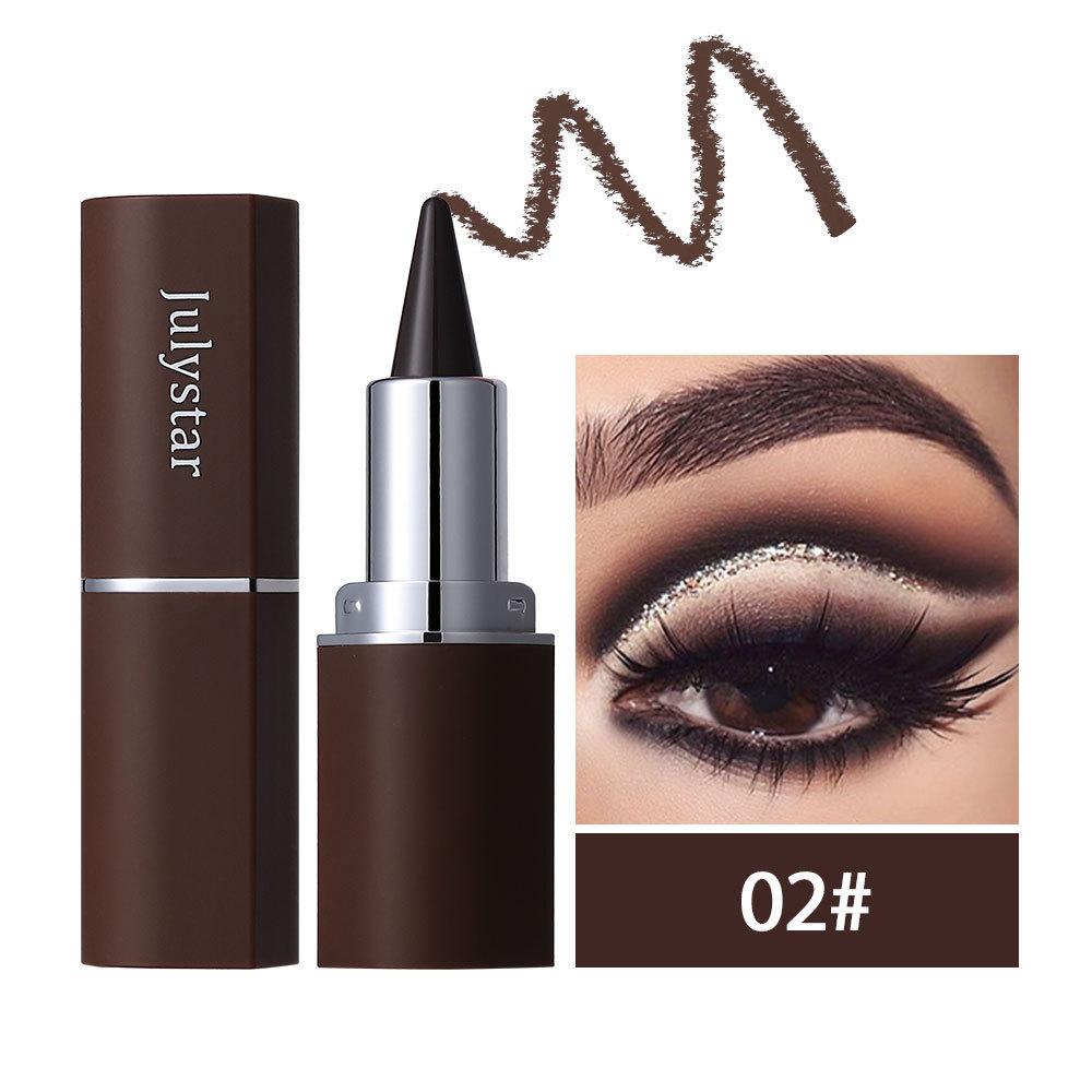 Specializes In 4-color Single-head Rich Cool Black Eyeliner Pen, Long-lasting and Easy-to-color Eyeliner.