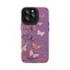 Color butterfly bracelet for Apple 17 sheepskin mobile phone case iphone15promax new women's 16 silicone 14