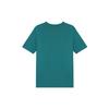 Jordan Solid Color Logo Ribbed Crew Neck Sports Short Sleeve T-Shirt Unisex Tops Green DC7486-318
