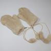 New Knitted Natural Mink Fur Gloves Women Winter Warm Good Elastic Mink Fur Mittens Russian Female Genuine Fur Glove
