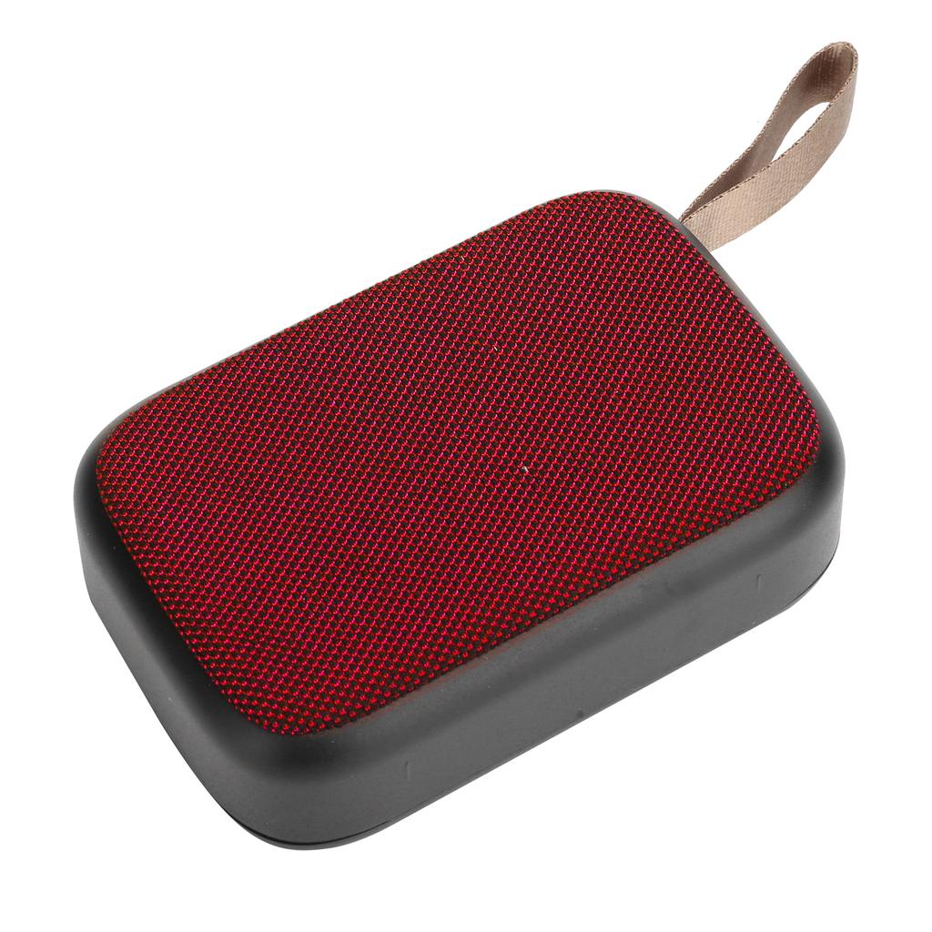 Bluetooth Speaker Subwoofer Wireless Stereo Portable USB Mini Sound with FM RadioRed