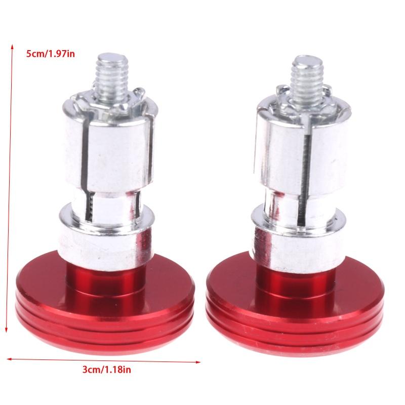 Practical Handlebar End Cap Aluminum Anti Slip 1 Pair Motorcycle Grips Ends Designs