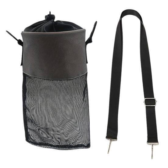 Mesh Clothespin Bag Holder with Drawstring Closure Breathable Moisture Resistance Large-Capacity Clothespin Storage Organizer