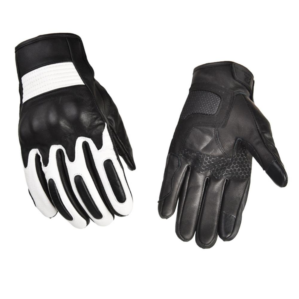Locomotive gloves men's outdoor sports touch screen non-slip protective sheepskin wear-resistant racing motorcycle gloves