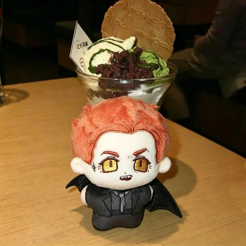 Good Omens Plush Aziraphale Crowley Mini Cotton Angel Demon Chibi Character Keychain Pendant Fan Collectible Compilations Gift